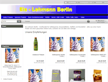 Tablet Screenshot of eislehmann.com